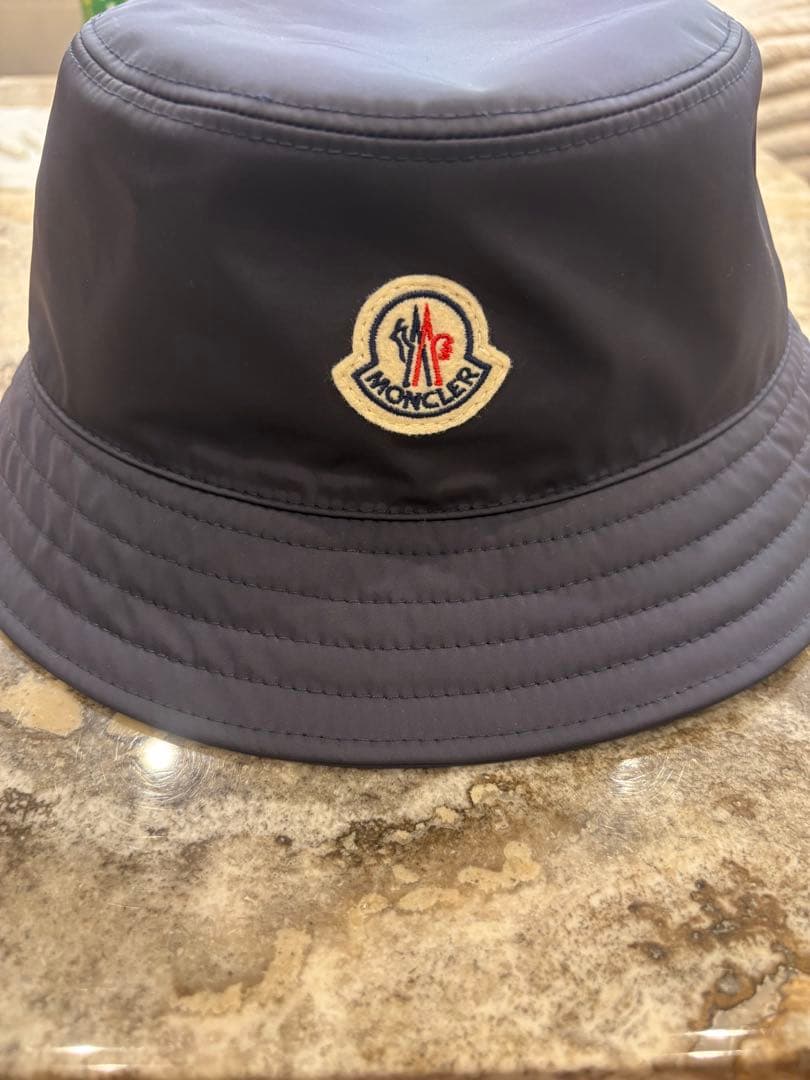 MONCLER バケットハット ダークブルー M