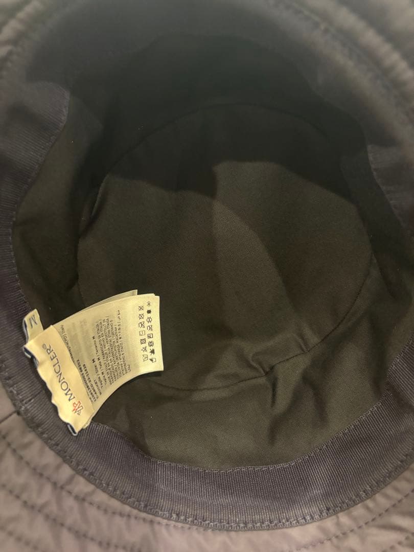 MONCLER バケットハット ダークブルー M