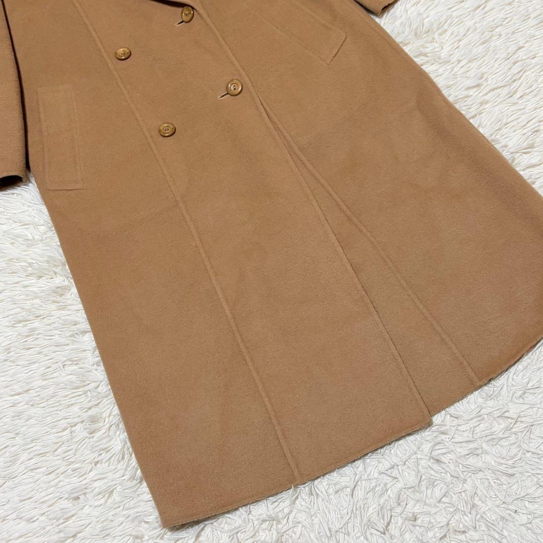 バーバリーズ　ダブルフェイスコート　ノバチェック　キャメル
