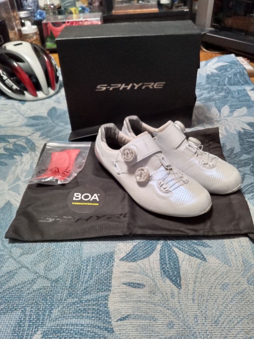 シマノ S-PHYRE RC9 SH-RC901 SPD-SLシューズ 42.5