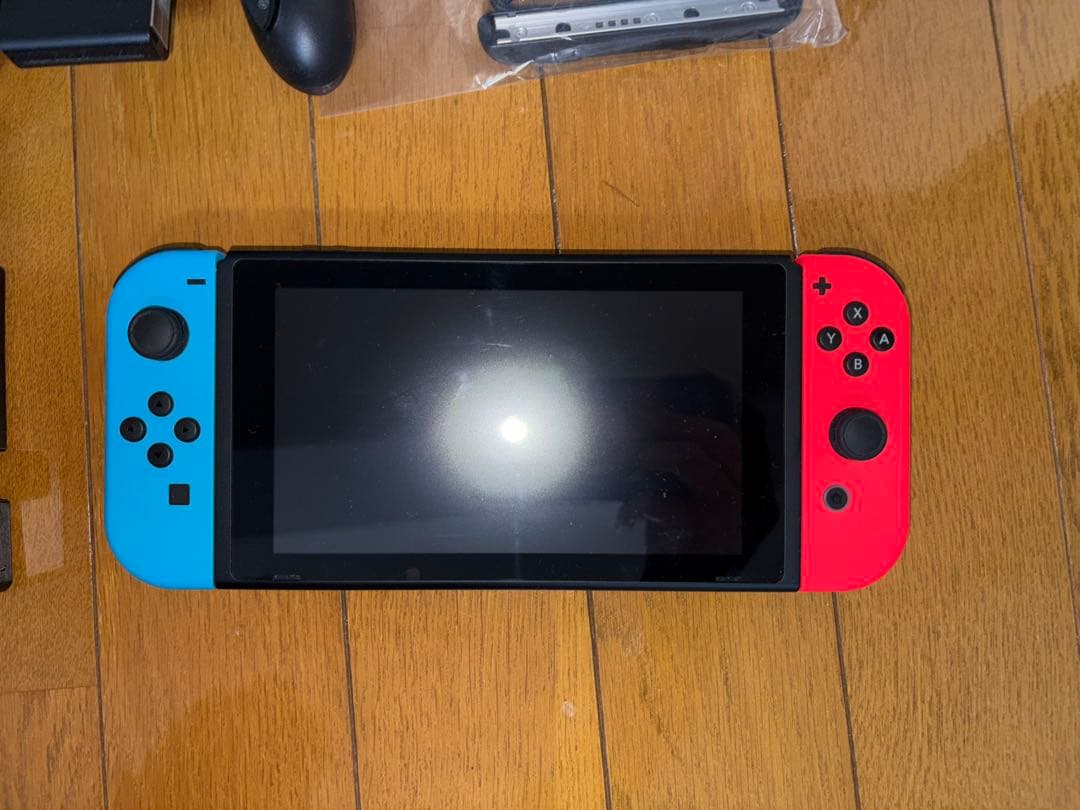 Nintendo Switch 本体 青/赤　箱無し