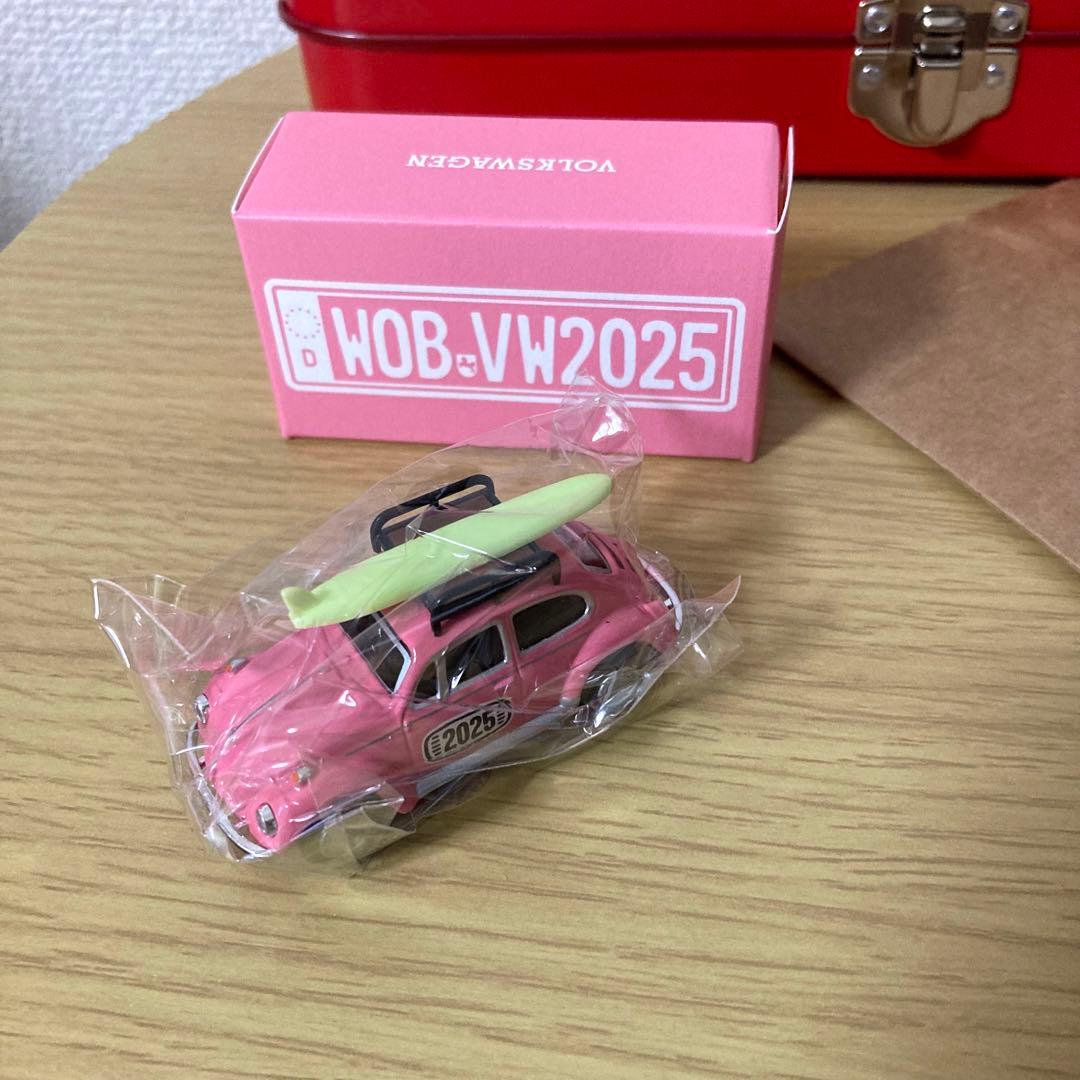 モロゾフ×ビートル2025限定品　スチールコンテナ/ミニカー5台セット　紙袋付