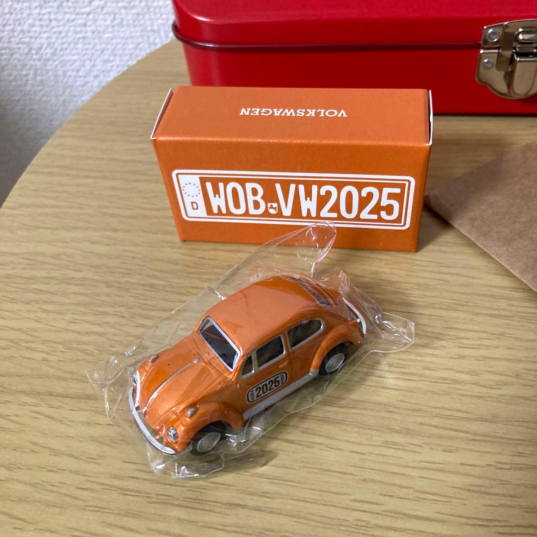 モロゾフ×ビートル2025限定品　スチールコンテナ/ミニカー5台セット　紙袋付