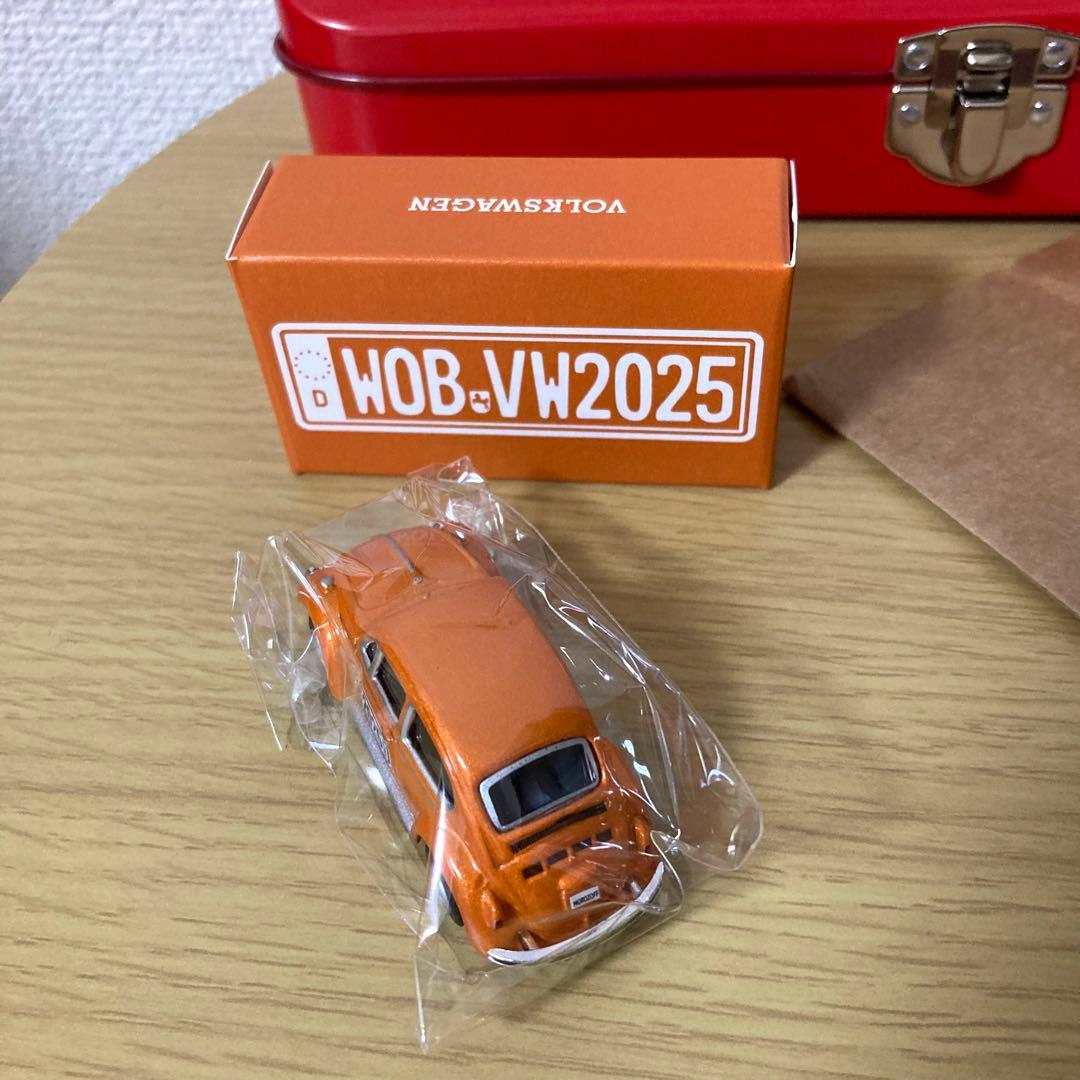 モロゾフ×ビートル2025限定品　スチールコンテナ/ミニカー5台セット　紙袋付