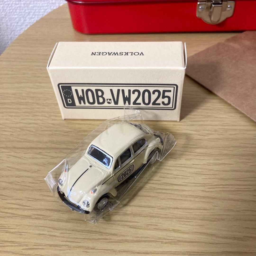 モロゾフ×ビートル2025限定品　スチールコンテナ/ミニカー5台セット　紙袋付