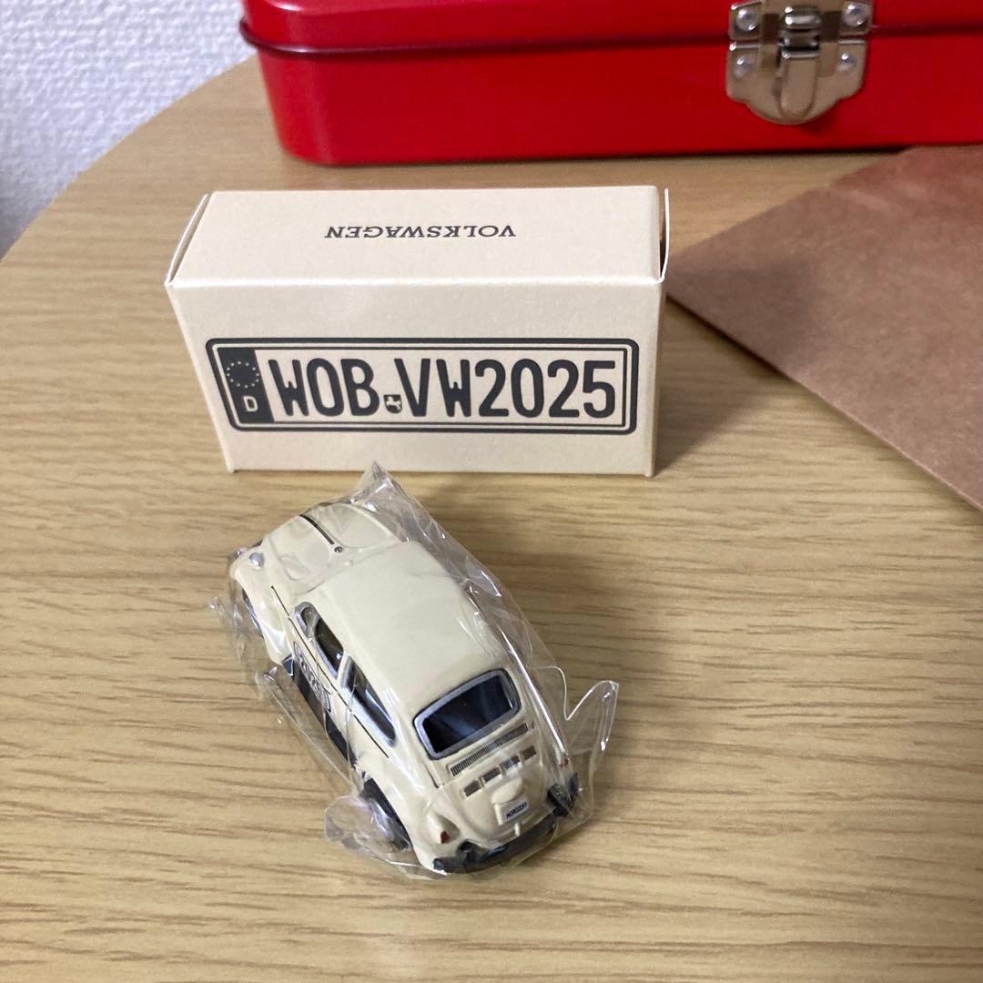 モロゾフ×ビートル2025限定品　スチールコンテナ/ミニカー5台セット　紙袋付