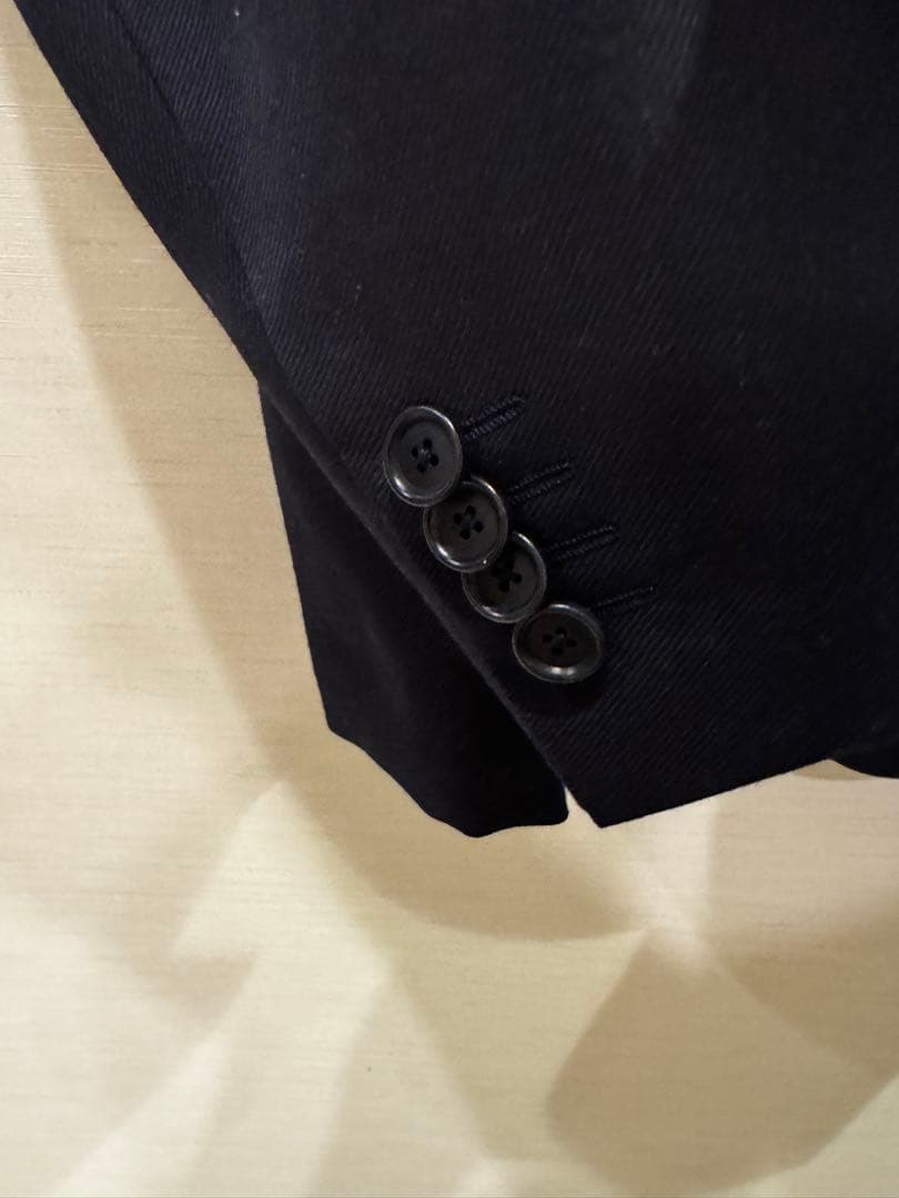 De Petrillo カシミア混ジャケット　ネイビー　50