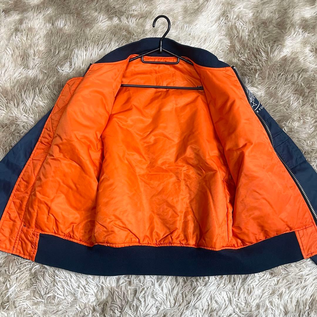 美品 U.S. AIR FORCE MA-1 フライトジャケット ミリタリー