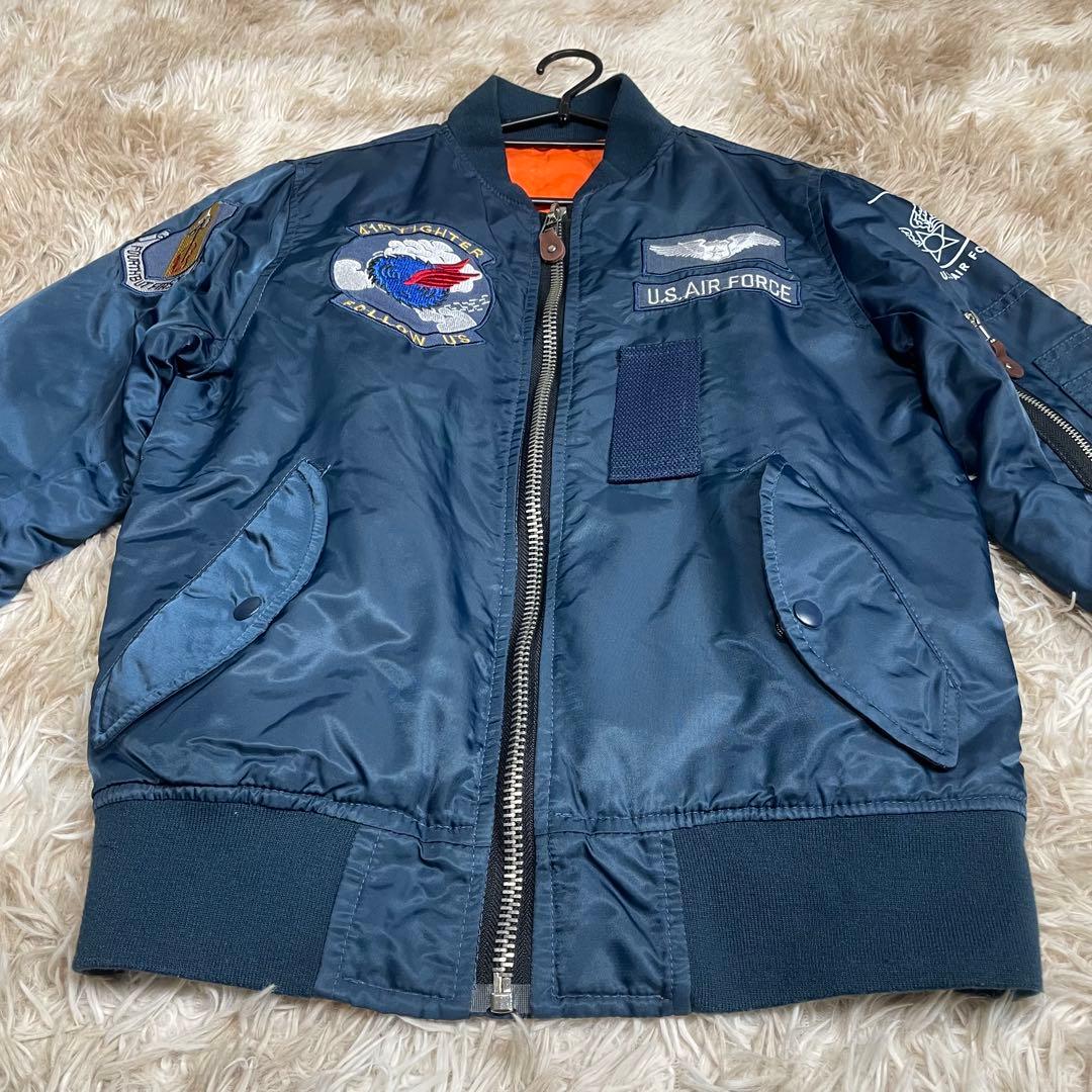 美品 U.S. AIR FORCE MA-1 フライトジャケット ミリタリー