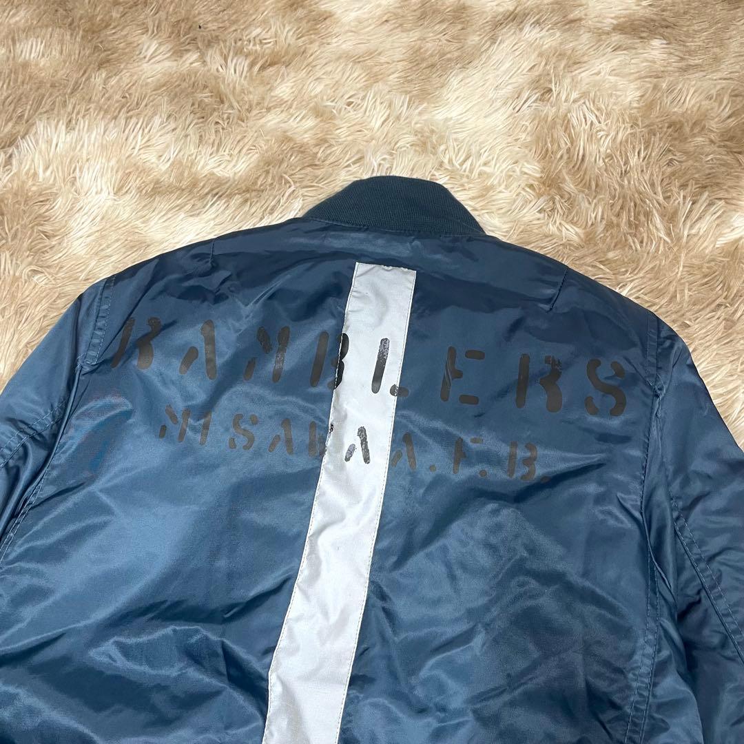 美品 U.S. AIR FORCE MA-1 フライトジャケット ミリタリー