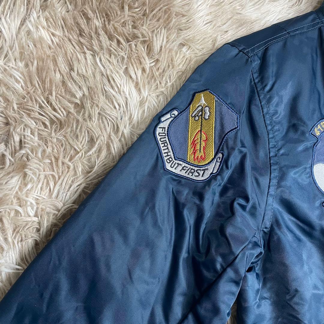 美品 U.S. AIR FORCE MA-1 フライトジャケット ミリタリー