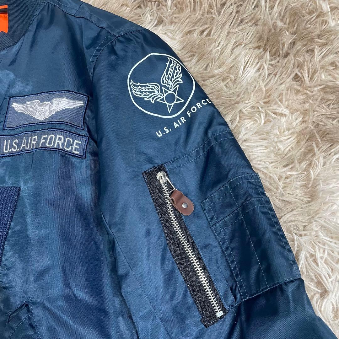 美品 U.S. AIR FORCE MA-1 フライトジャケット ミリタリー