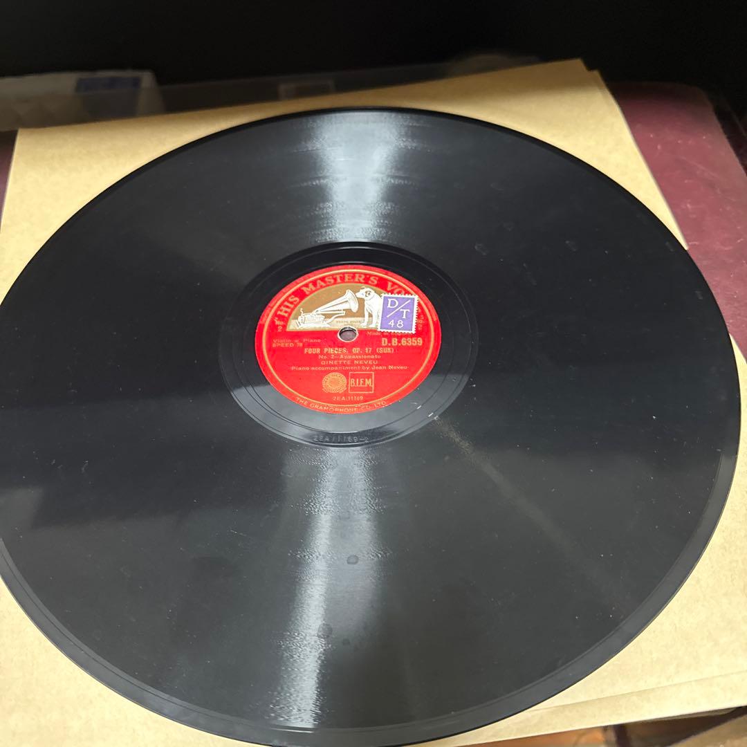 SP盤英2枚 FOURPIECES OP17SUK GINETTE NEVEU