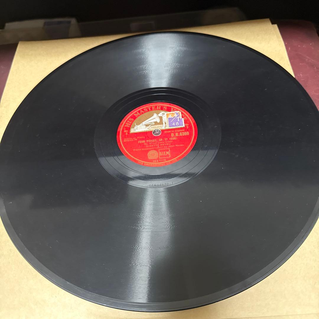 SP盤英2枚 FOURPIECES OP17SUK GINETTE NEVEU