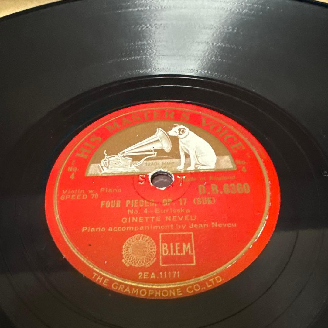 SP盤英2枚 FOURPIECES OP17SUK GINETTE NEVEU