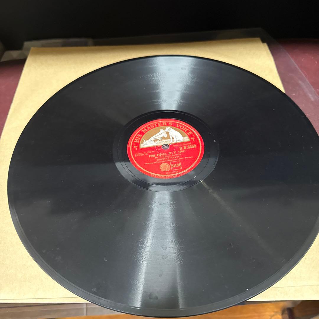 SP盤英2枚 FOURPIECES OP17SUK GINETTE NEVEU