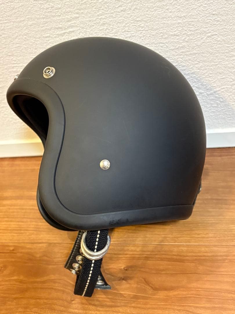 【TT&CO 500TX】マットブラック ヘルメット