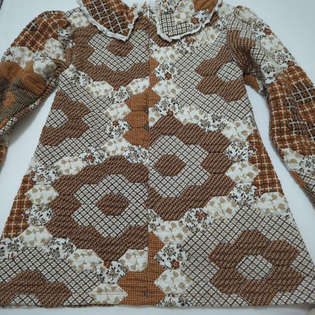 FISH & KIDS 2-3y パッチワークワンピース