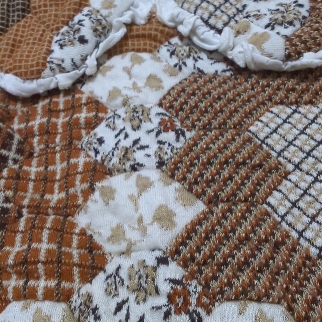 FISH & KIDS 2-3y パッチワークワンピース