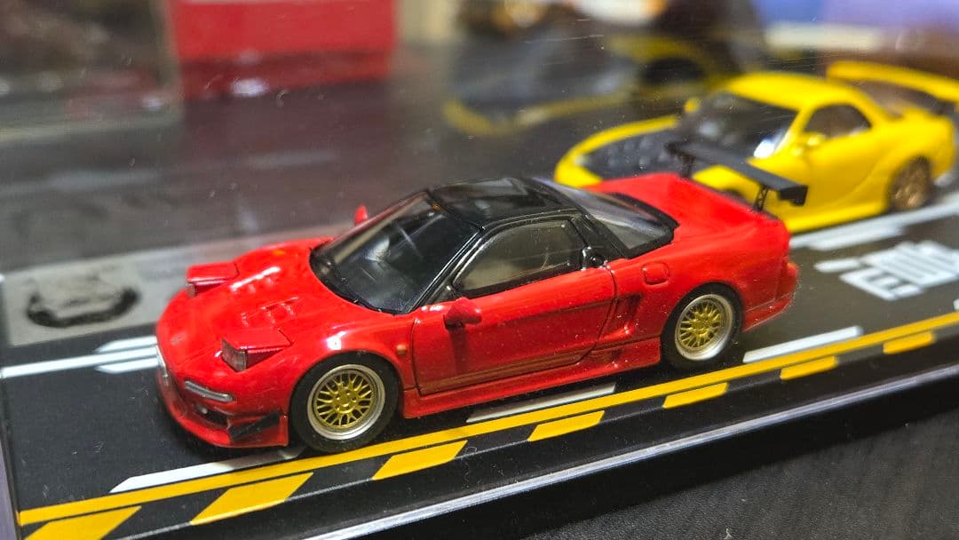 modeler's入手困難1/64 頭文字D 高橋啓介RX-7 北条豪NSX