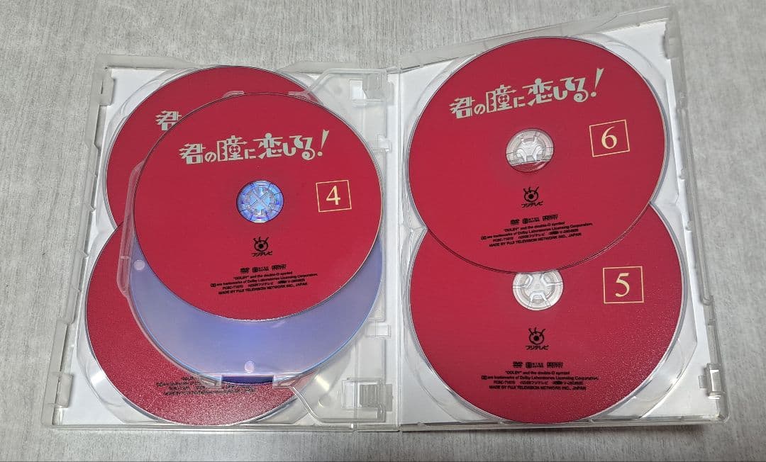 中山美穂『君の瞳に恋してる！』 DVD-BOX / 6枚組【ケース割れ有り】