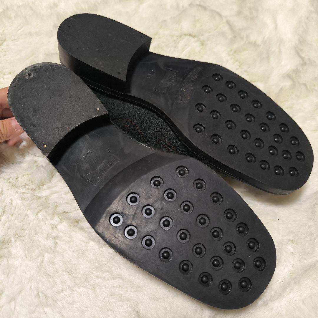 CAMPER カンペール　グレー フラットシューズ　刺繍