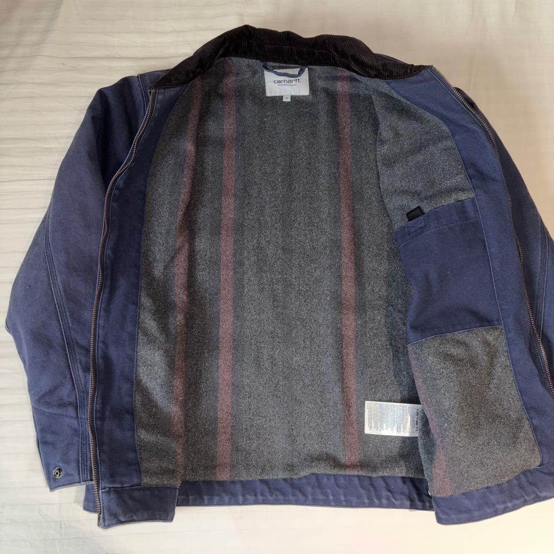 ジャケット・アウター Carhartt DETROIT JACKET - Navy