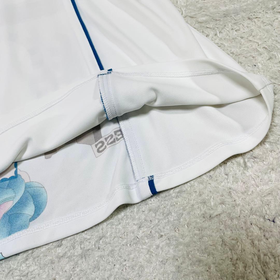 希少42サイズ✨レアデザイン✨レオナール　チュニック　花柄　汽車　L〜XL 白