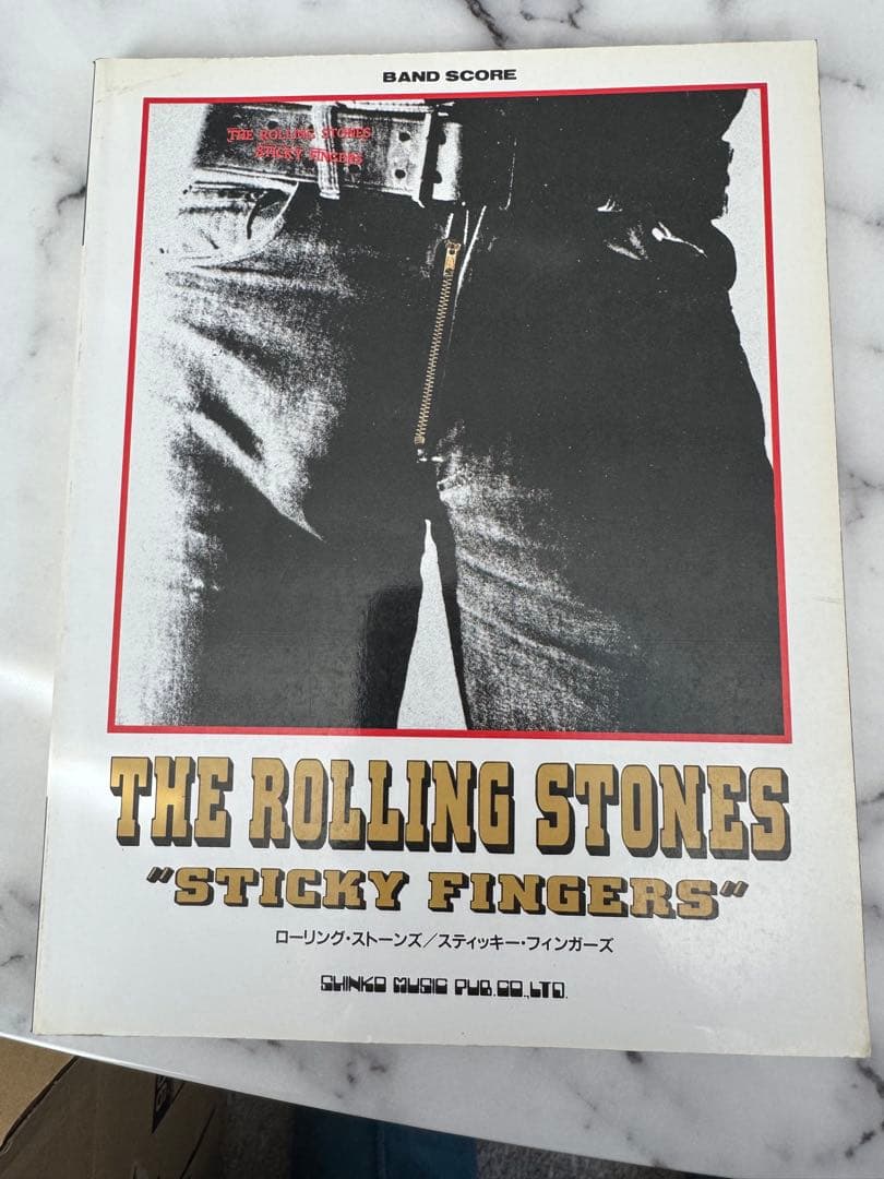 The Rolling Stones Sticky Fingers バンドスコア