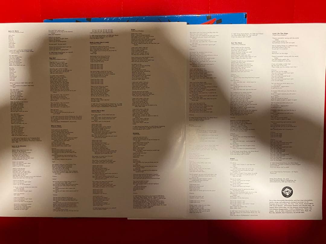 AEROSMITH BIG ONES レコード