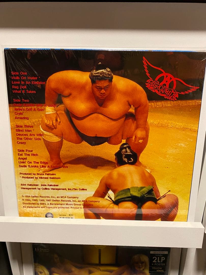 AEROSMITH BIG ONES レコード