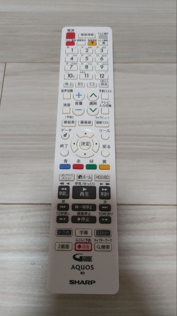 SHARP ブルーレイレコーダー 2B-C10DW2　美品!!