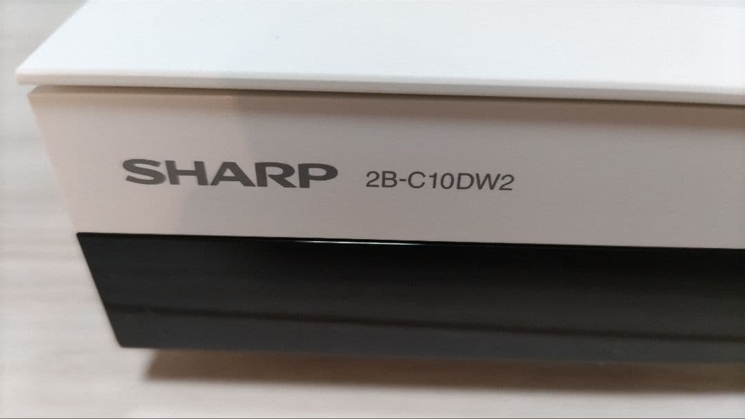 SHARP ブルーレイレコーダー 2B-C10DW2　美品!!