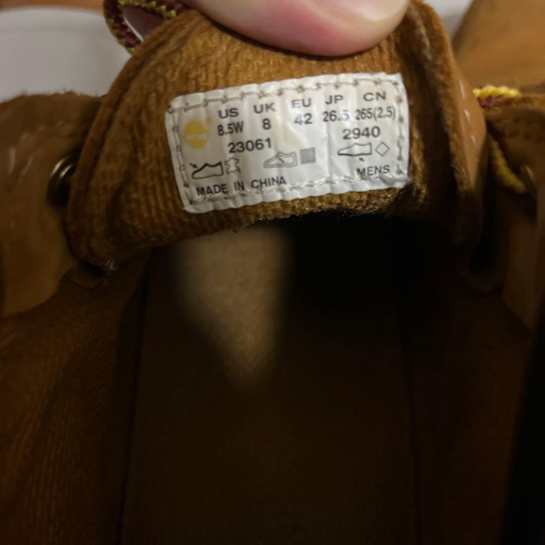 ティンバーランド　TIMBERLAND イエローブーツ　メンズ　ブーツ　26.5