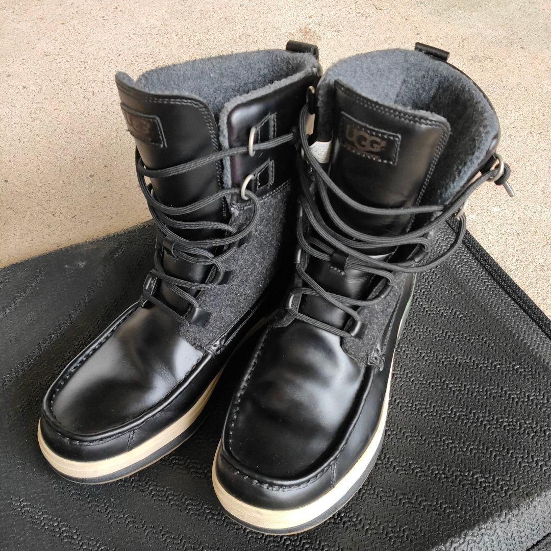 美品 UGG ブラック ブーツ 27cm