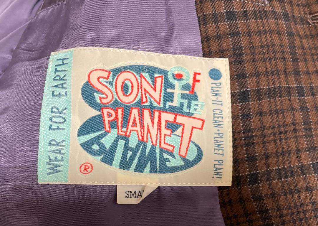 モッズスーツ　PLANET PLAN 4ツ釦（今西裕次デザインex.メンズビギ）