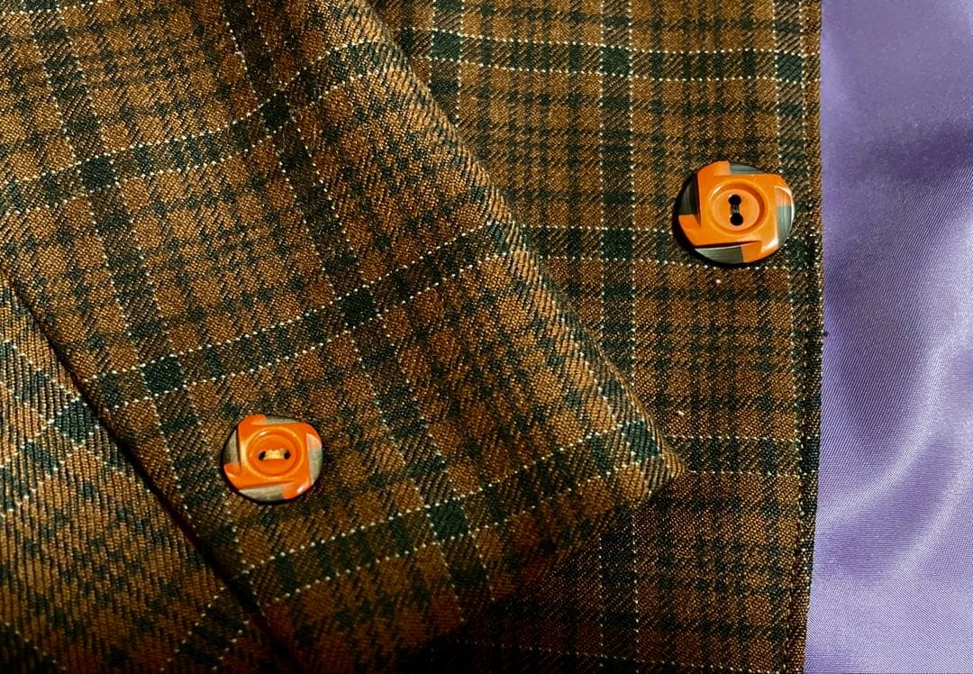 モッズスーツ　PLANET PLAN 4ツ釦（今西裕次デザインex.メンズビギ）