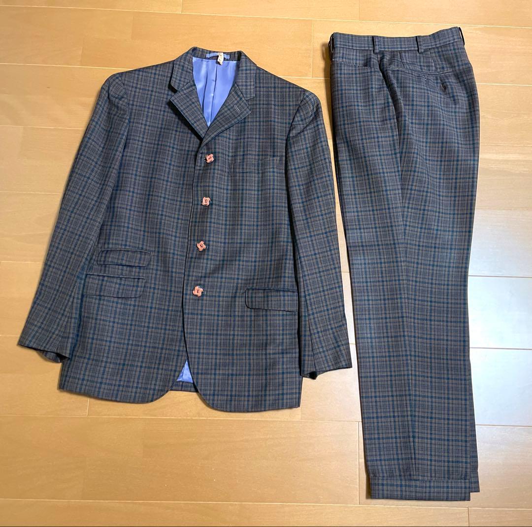 モッズスーツ　PLANET PLAN 4ツ釦（今西裕次デザインex.メンズビギ）