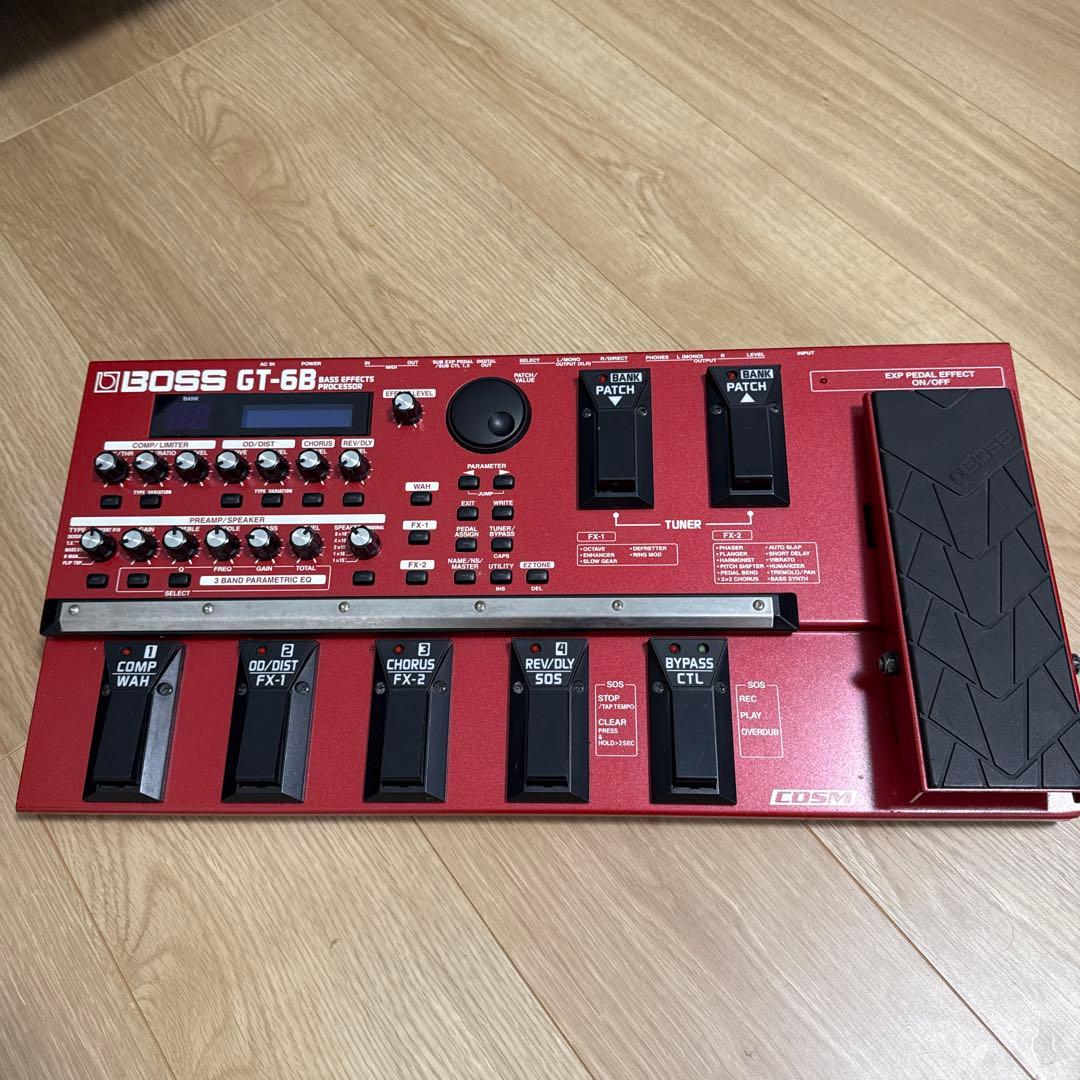 BOSS GT-6B ベースエフェクター