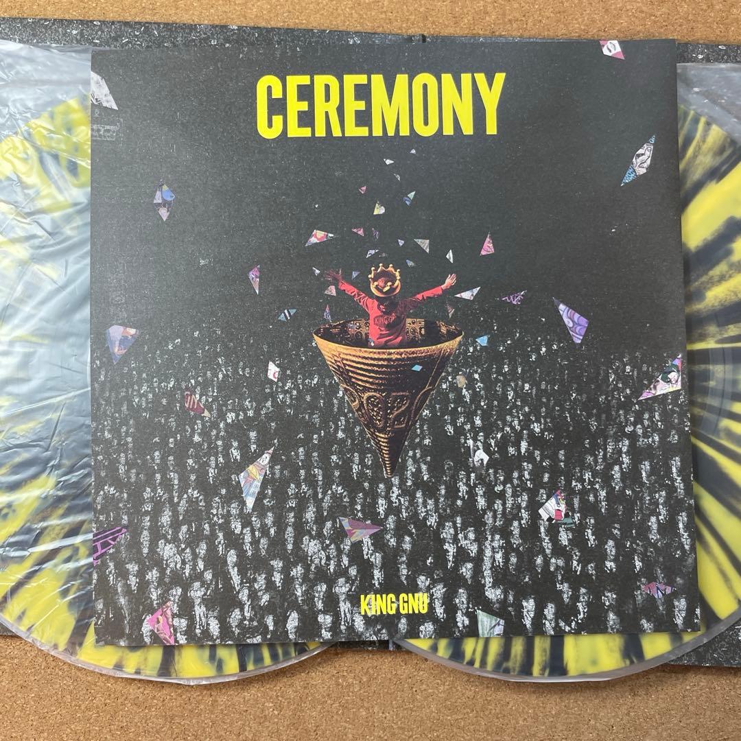 King Gnu 「CEREMONY」完全生産限定盤 LP レコード