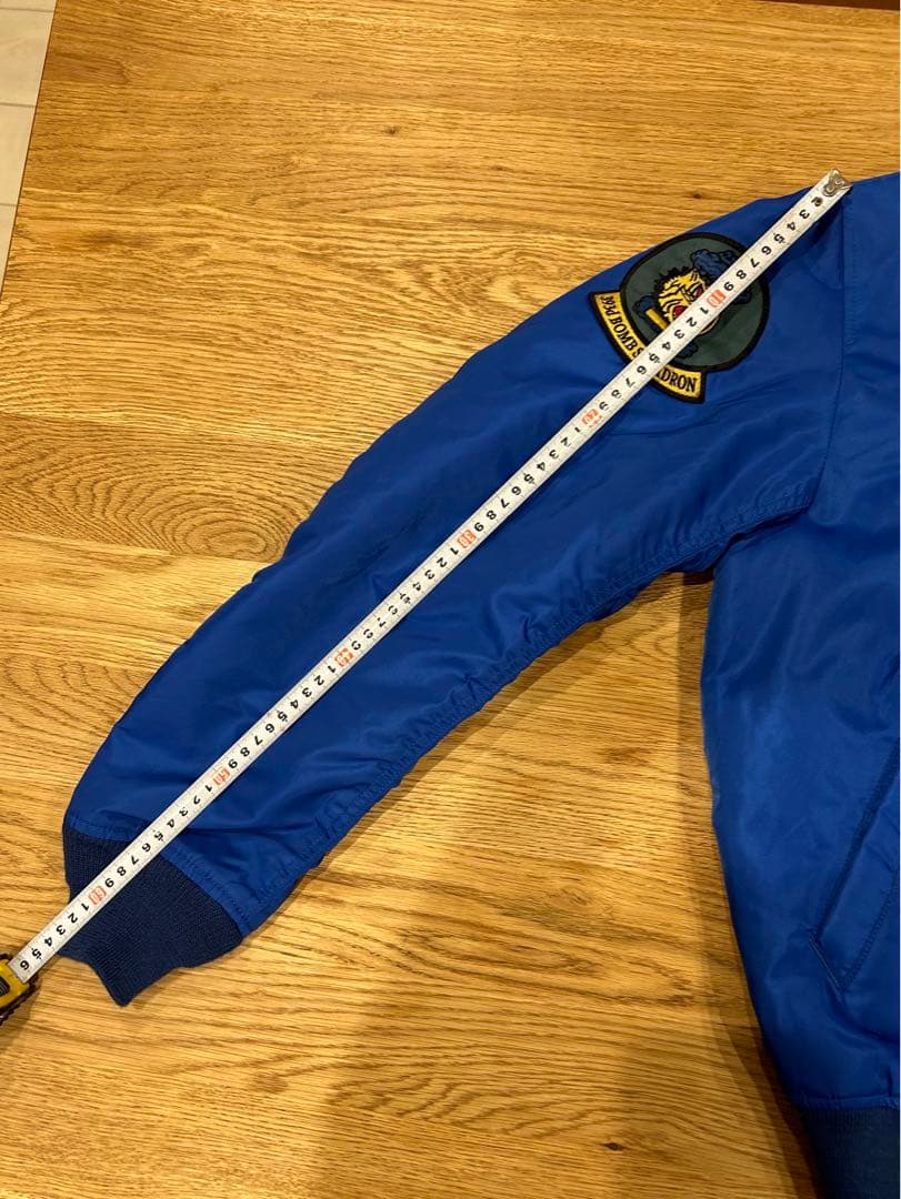 アヴィレックス　フライトジャケット　ワッペン　リバーシブル　Ｌサイズ