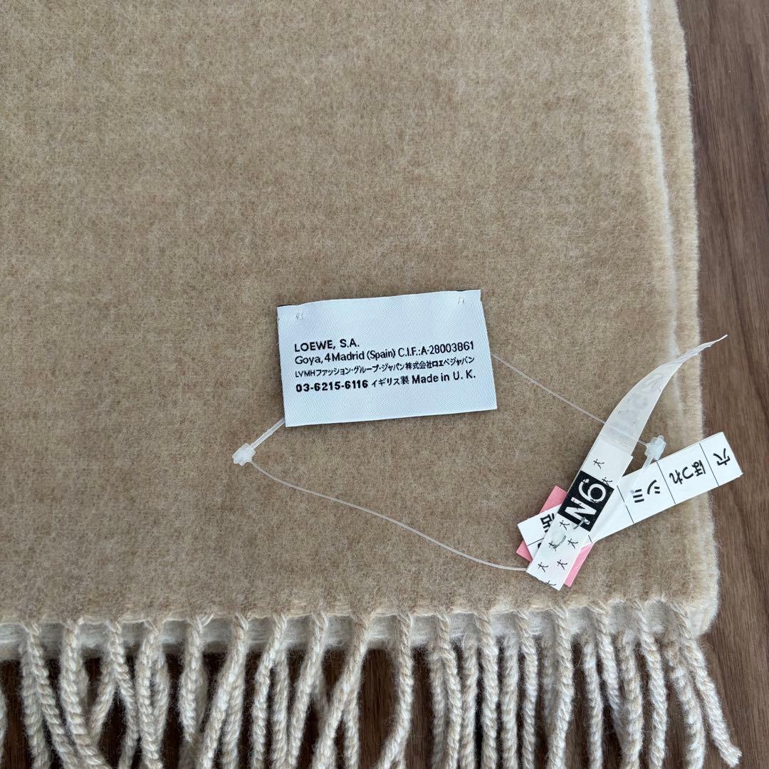 LOEWE ロエベ　バイカラー スカーフ カシミヤ 即日発送可能