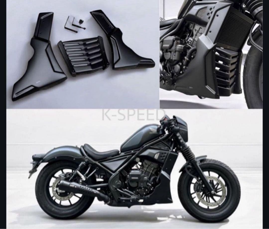 レブル250 2025年モデル　アンダーカウル Diablo RB0207