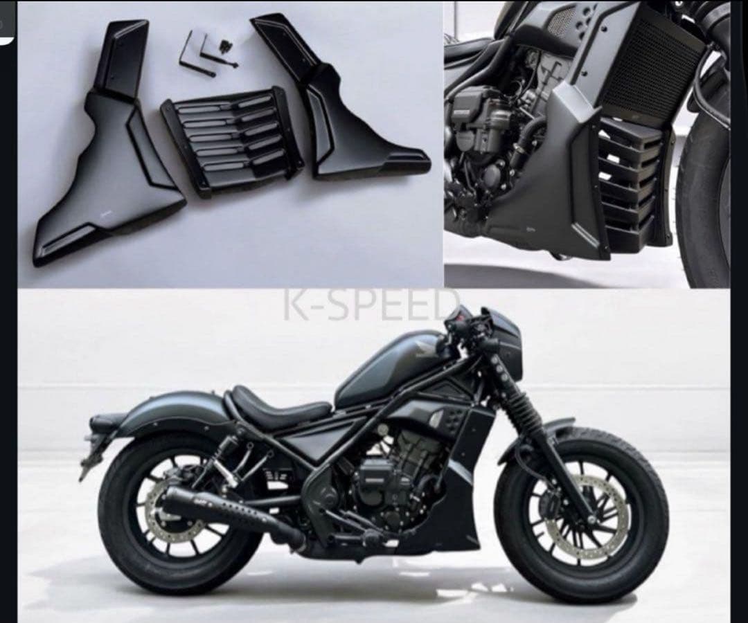 レブル250 2025年モデル　アンダーカウル Diablo RB0207