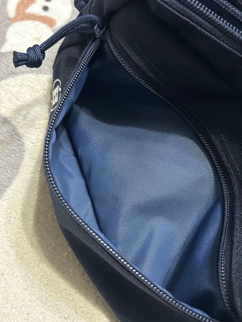 PEPEさま専用　ブリーフィング ダブルジップ ラウンドポーチ