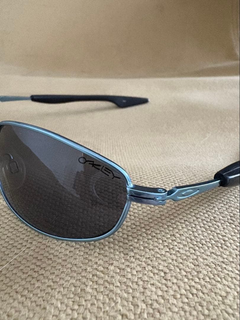 90s oakley square wire y2k メタルフレーム