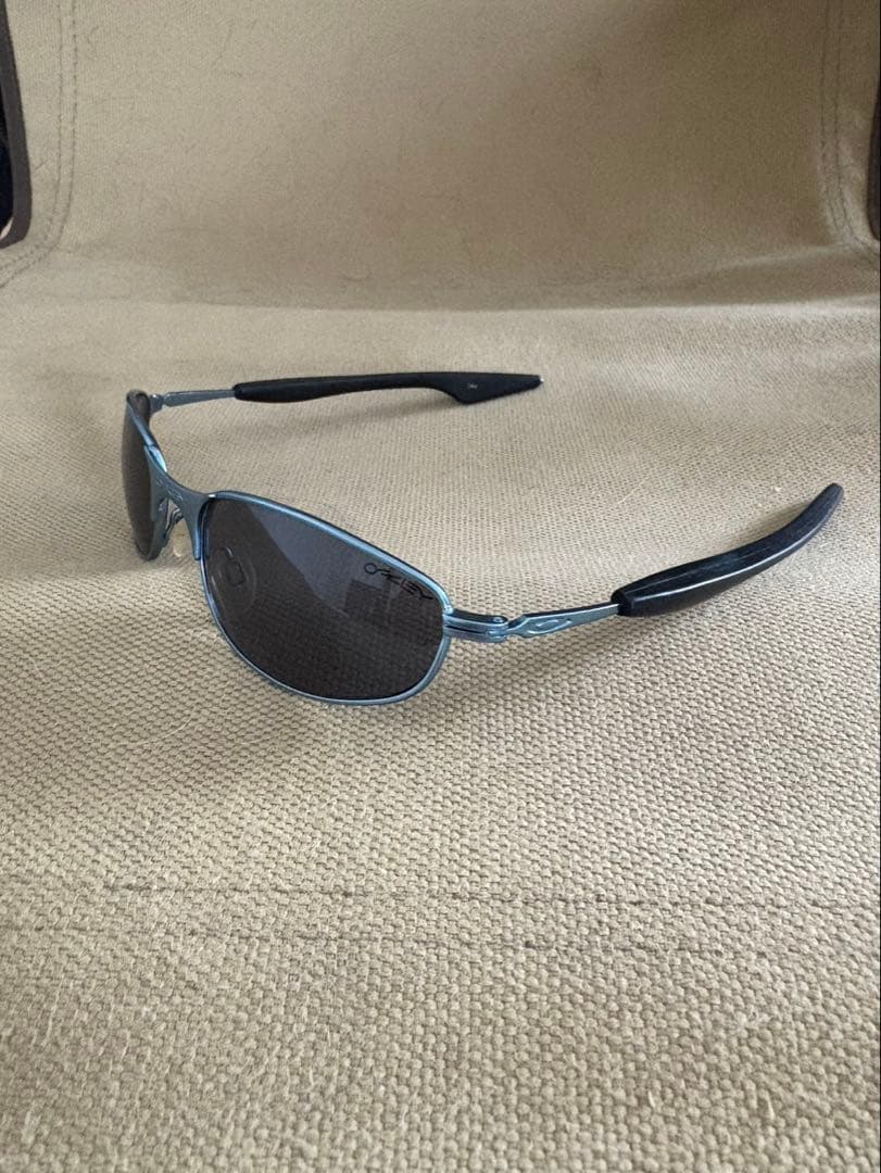 90s oakley square wire y2k メタルフレーム