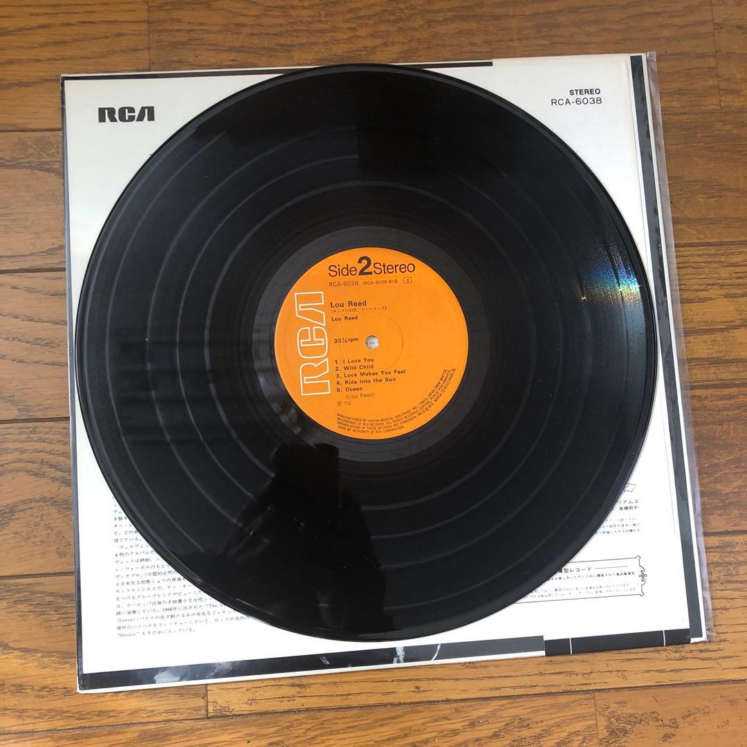 ルー•リード　ロックの幻想　国内盤帯付きレコード