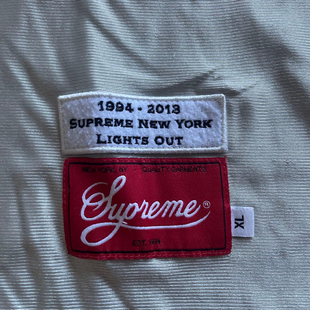 シュプリーム ゲームシャツ　size xl