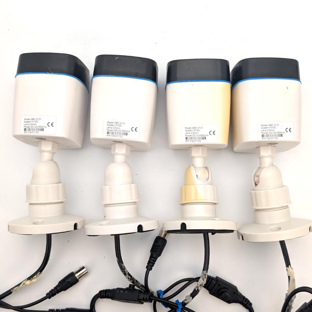 A-ZONE 130万画素 4ch HDD3TB 防犯カメラセット